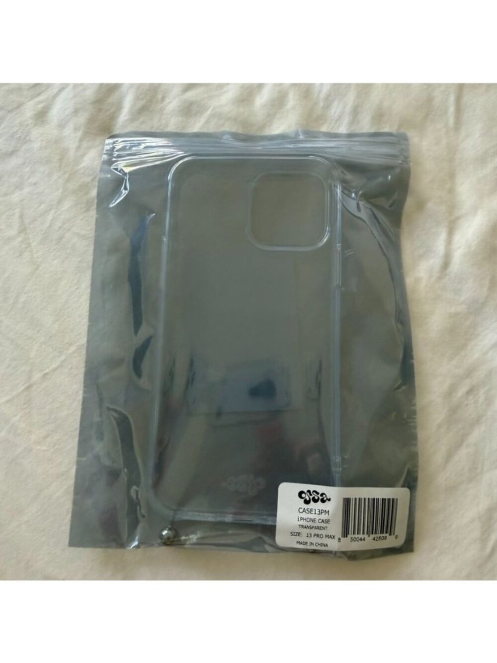 OSSA Transparent iPhone Case NIB iPhone 13 PRO MAX